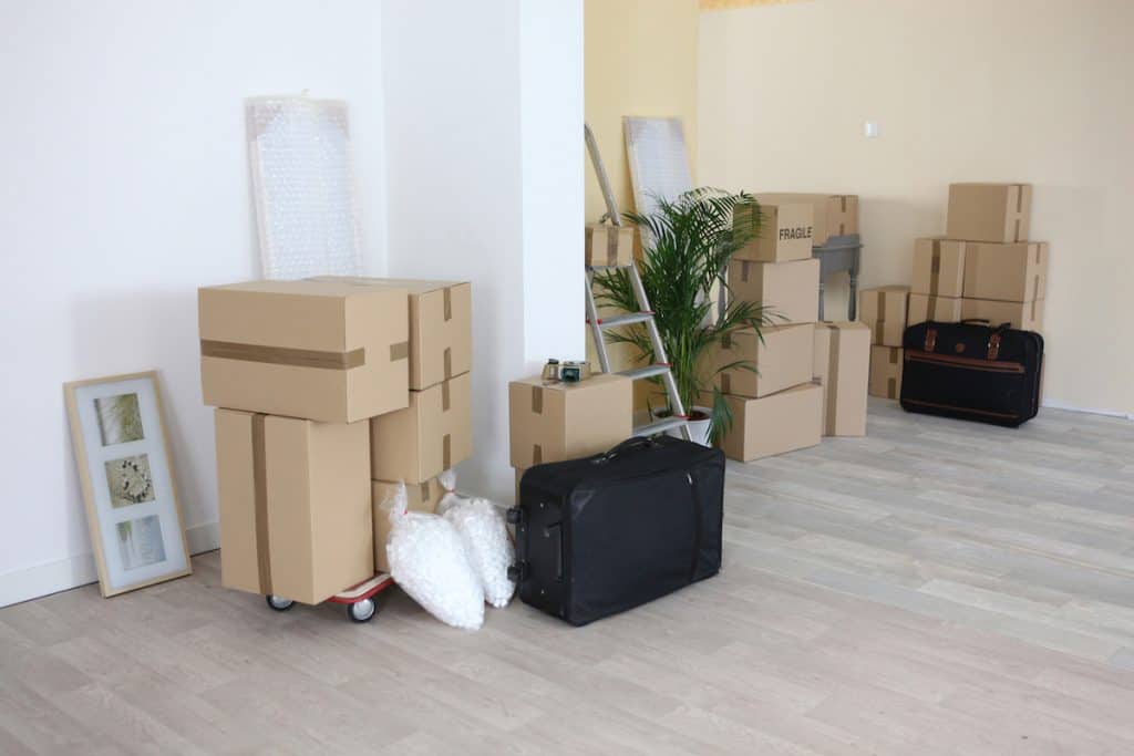 Room filled with boxes for featured image in neighbor storage review